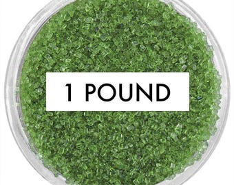 Olivgrönt slipsocker 450 g