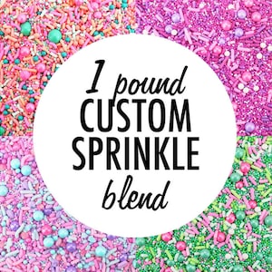 Benutzerdefinierte Sprinkle Blend 1 Pfund