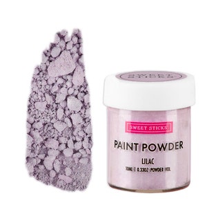 Lilac Edible Paint Powder - A revolutionary colored dust that can be made into a perfect paint using our paint powder activator.