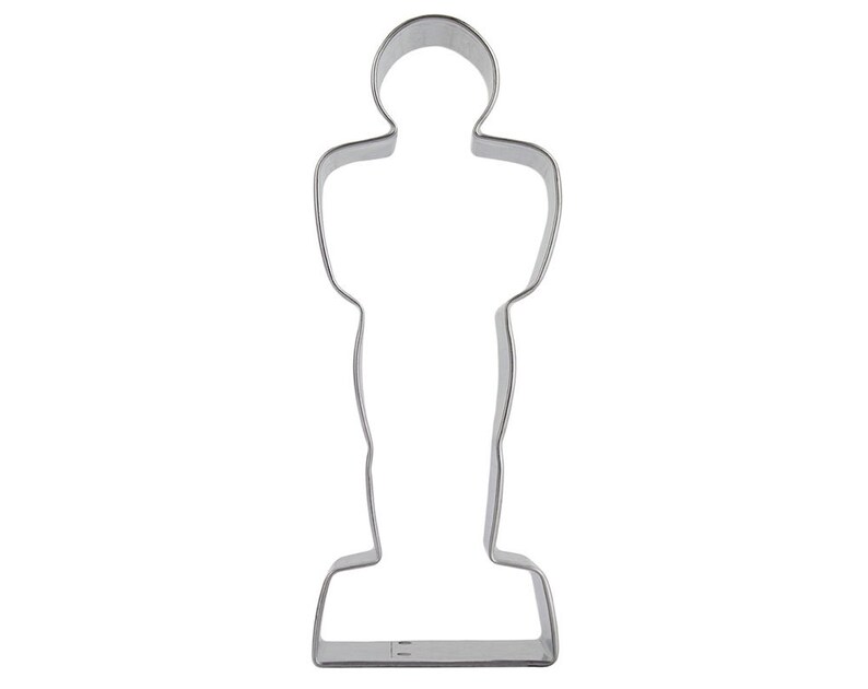 Oscar Award Statue Cookie Cutter oscar cookies awards show Etsy