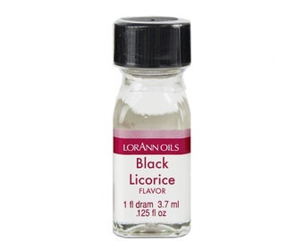 Black Licorice Flavoring Oil - black licorice flavor for cake, cookies, chocolate, cake pops and more!