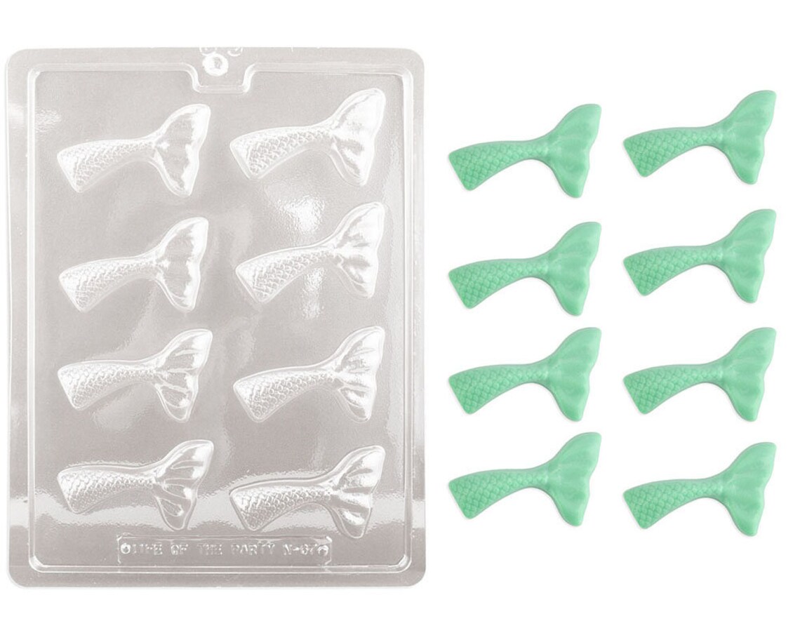 Mermaid Tail Chocolate Mold Mermaid Chocolate Mold Mermaid | Etsy