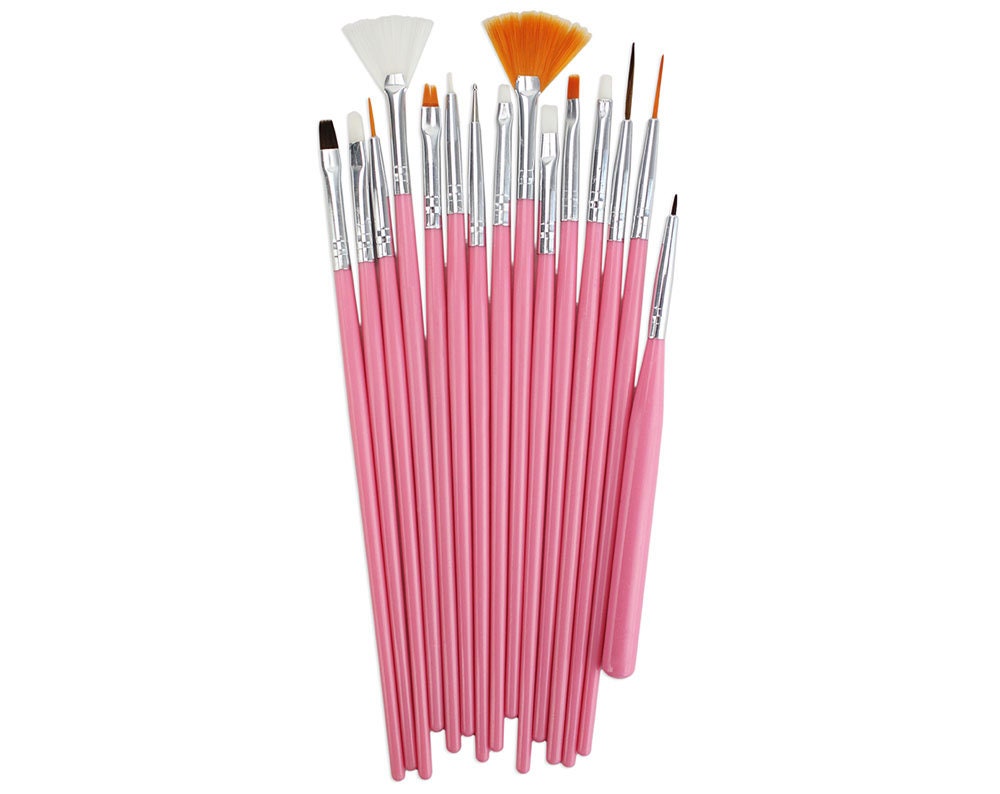 Decorating Paint Brush Set 15 fine paintbrushes decorators Etsy