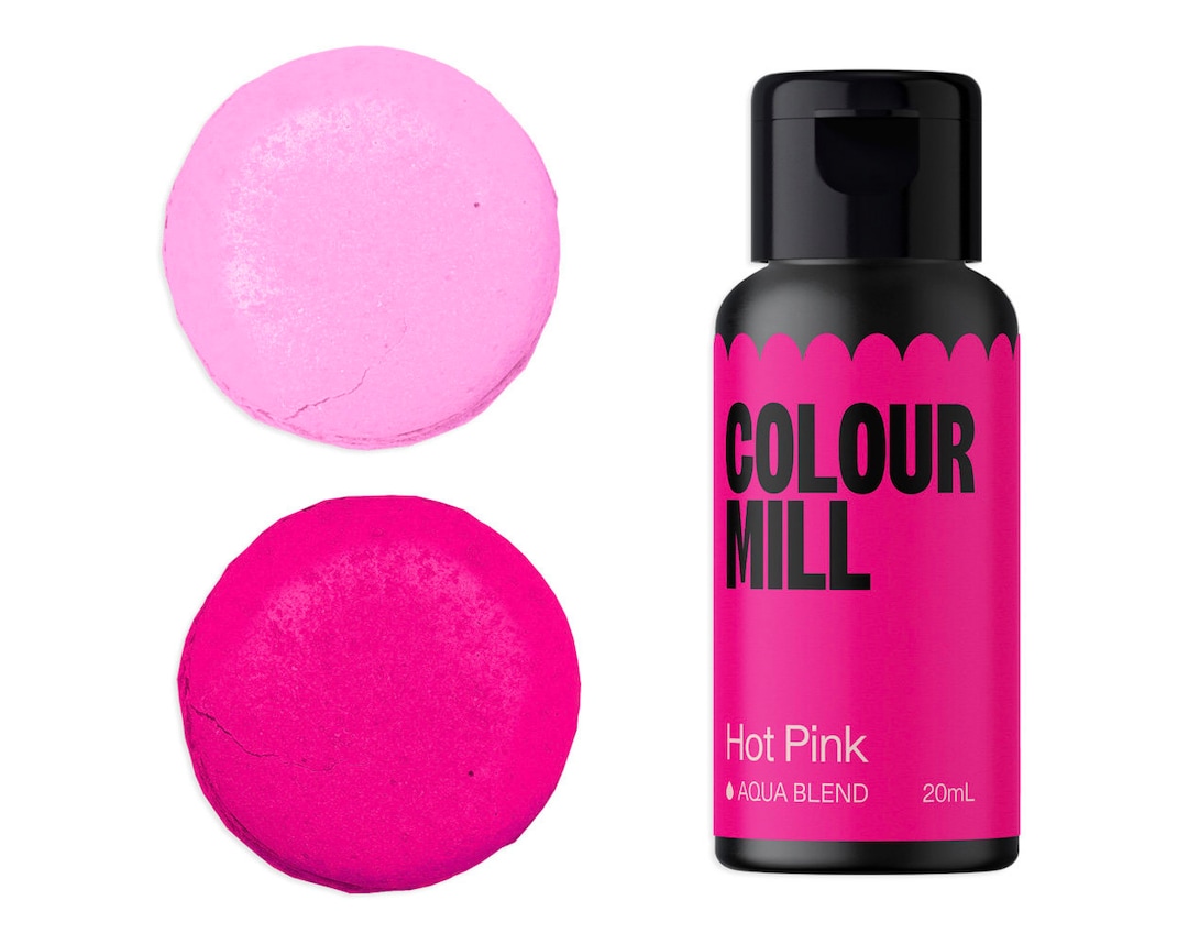 Hot Pink Colour Mill Water Based Food Coloring Bright Pink Food Coloring With Superior Coloring