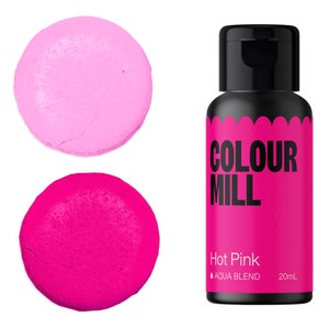 FAST SHIPPING Neon Brite Pink Chefmaster Gel Food Coloring 20ml, Gel Food  Color 