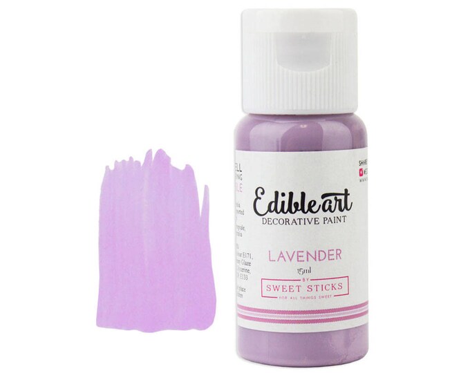 Lavender Edible Paint Edible Art Paint, Edible Paint, Edible Food
