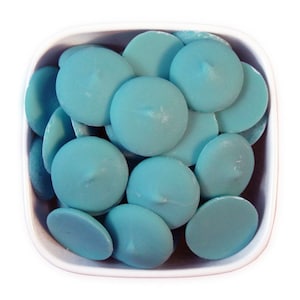 Light Blue Candy Melts 12 OZ - bright sky blue melting chocolate wafers for cake pops or chocolate making