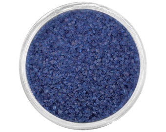 Navy Blue Sanding Sugar - Navy blue sprinkles for decorating cupcakes, cakes, cake pops, and cookies!