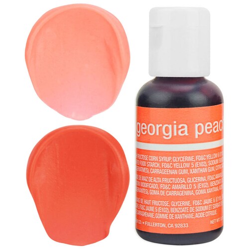 Georgia Peach Gel Food Coloring Chefmaster Peach Food - Etsy