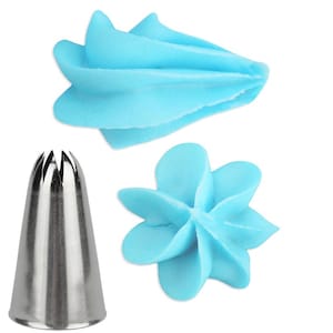 Closed Star #845 Cupcake Decorating Tip -star tip for piping shells, swirls and stars on cupcakes and cake