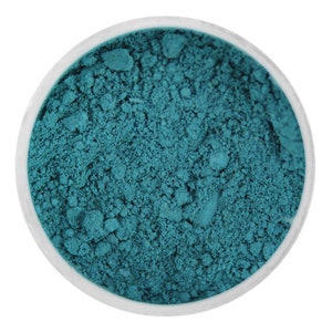 Aqua Petal Dust -  blue dust for adding a matte finish to gum paste, fondant, chocolate, cakes, cupcakes, cookies, and cakepops