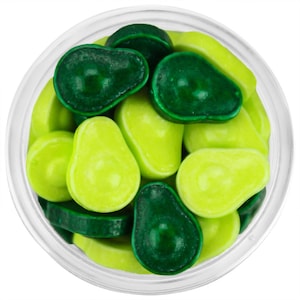Avocado Candy Sprinkles - Fun avocado candy sprinkles in bright lime and dark green to sprinkle on your sweet treats!