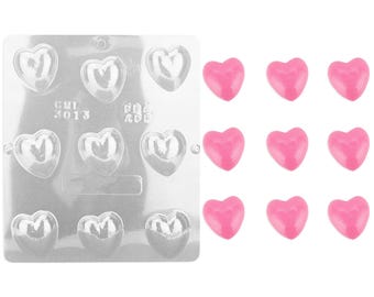 Heart Chocolate Mold 1"