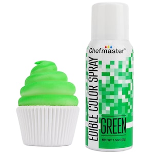 Green Chefmaster Spray Food Coloring - Brighten your treats with our easy to use green Chefmaster spray food coloring!