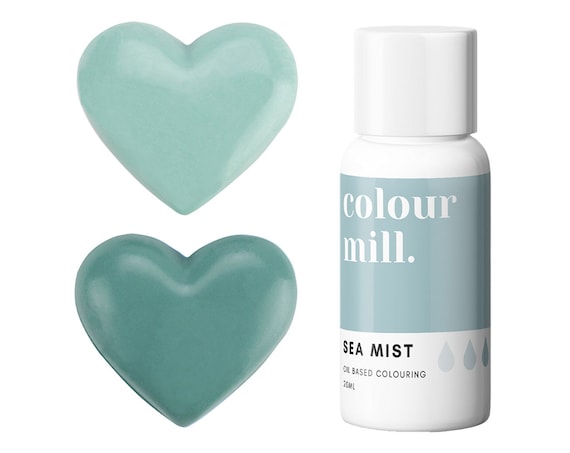 Colorant alimentaire à base d'huile Sea Mist Color Mill Colorant alimentaire  Sea Mist avec une force de coloration supérieure, permet d'obtenir une  large gamme de couleurs. -  France