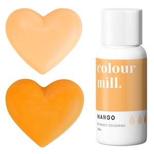 Mango Colour Mill Oil Based Food Coloring - Mango food coloring with superior coloring strength, achieve a wide range of colors.