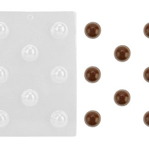 Gumdrop Chocolate Mold - A cute gumdrop mold for use with candy melts and chocolate.