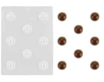 Gumdrop Chocolate Mold - A cute gumdrop mold for use with candy melts and chocolate.