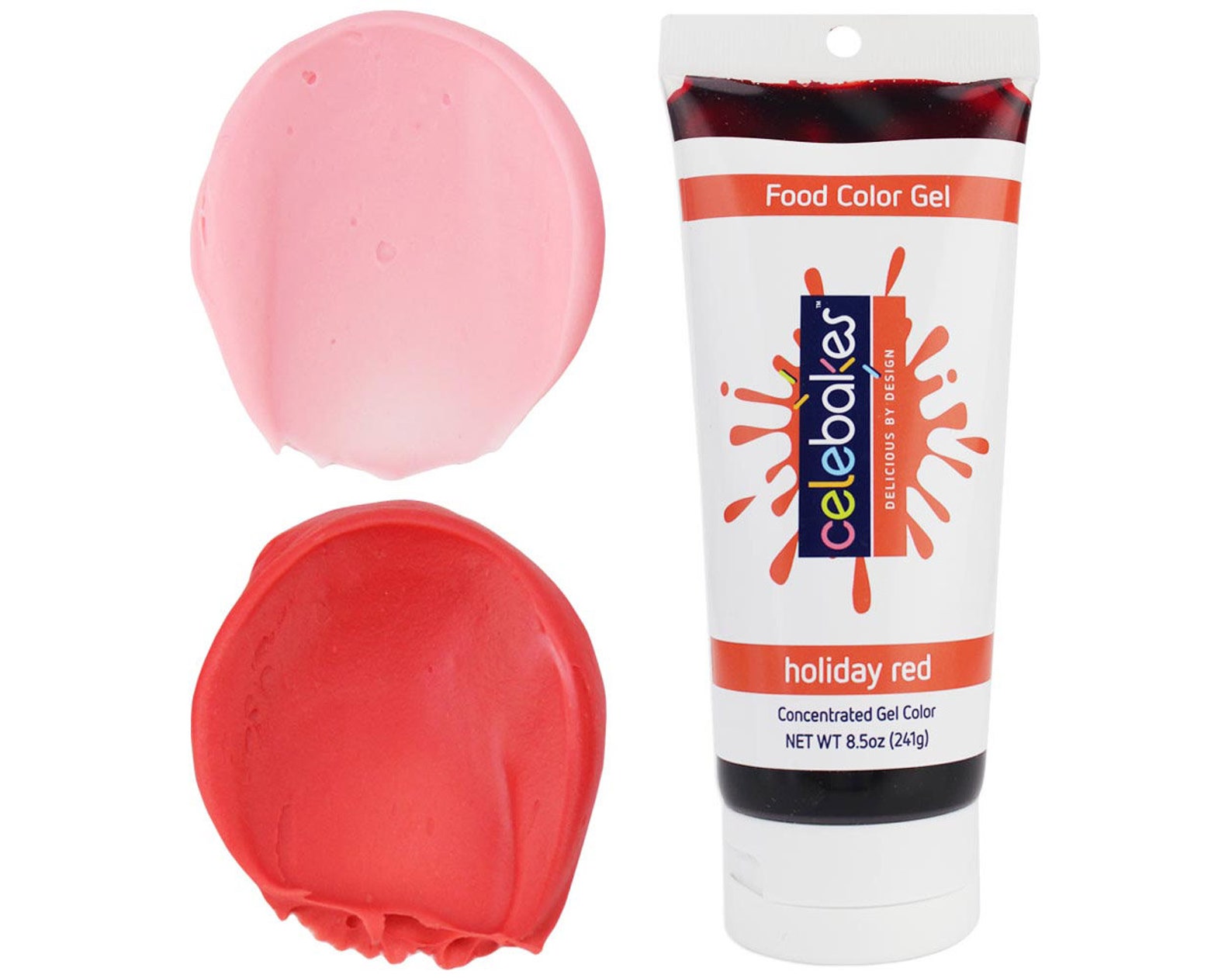 Holiday Red Gel Food Coloring Celebakes 8.5 OZ Holiday Red Etsy
