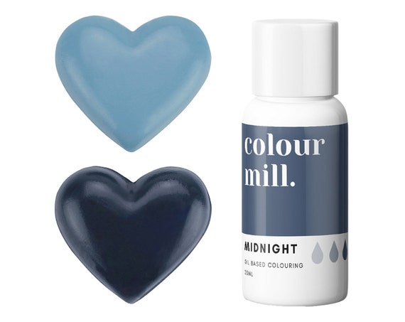 Colorant alimentaire à base d'huile Midnight Blue Color Mill Colorant  alimentaire de minuit avec une force de coloration supérieure, permet  d'obtenir une large gamme de couleurs. -  France