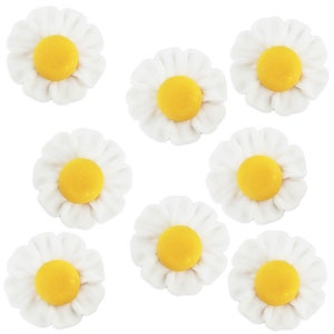 Ruffle Daisy Icing Flowers