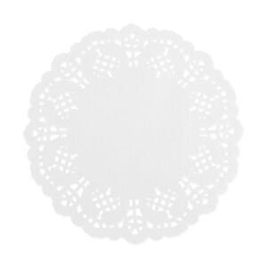 White Paper Doily 5.5&quot;