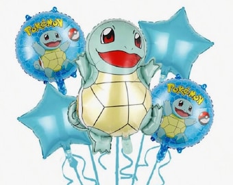 Ensemble de ballons tortue pour anniversaire de garçon – (5 pcs)