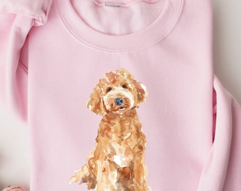 Süßes Hunde Sweatshirt, Doodle Mama Shirt, Goldendoodle Shirt, Hundeliebhaber Shirt, Labradoodle Shirt, Doodle Papa Sweatshirt