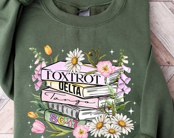 Camiseta anti-Trump sutil, camiseta anti-MAGA FDT, camiseta anti-Trump sutil, mercancía política, regalo feminista, camiseta para amantes de los libros, Foxtrot Delta Tango