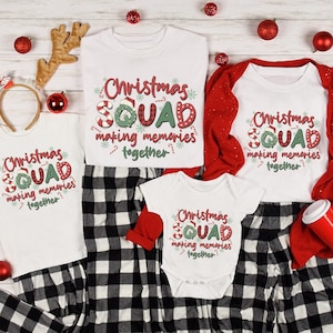 Christmas Squad Shirt, Christmas Family Shirt, Matching Family Christmas Shirt , Holiday Gift, Family Holiday Tees, Christmas Group Shirt
