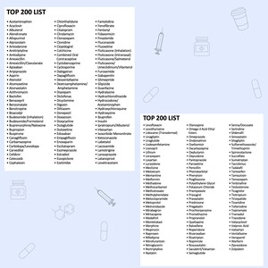 Top 200 Medication Flashcards | Pharmacy | Medicine | Nursing | Students Bild 4