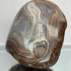 Face Polished Lake Superior Agate (17.6oz)