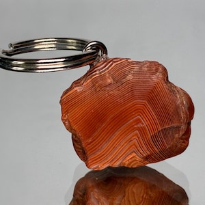 Lake Superior Agate Keychain (0.25oz)