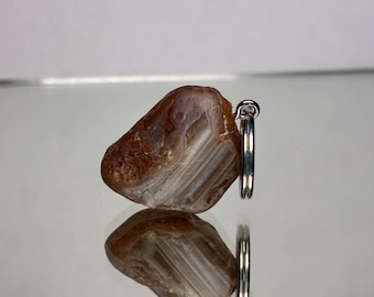 Lake Superior Agate Keychain (0.4oz)
