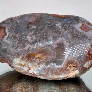 Face Polished Lake Superior Agate (11.2oz)