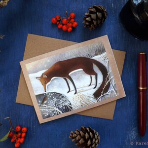 Greeting Card x1  'One Day They Will Love You Too, Sang The Robin' By Karen Davis