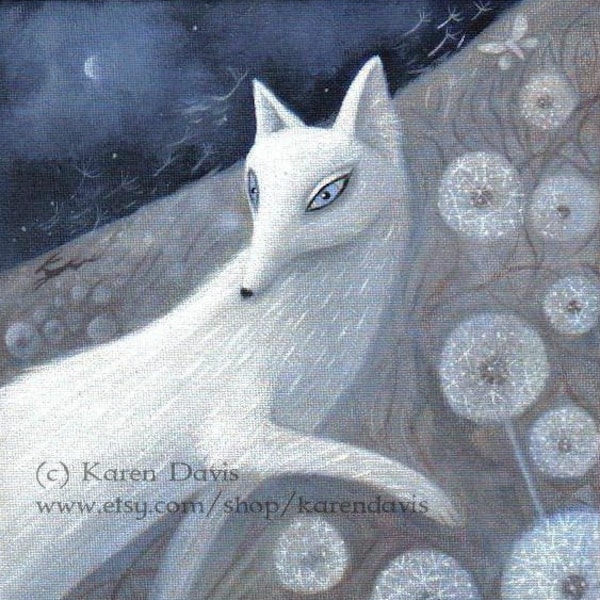 Art Print x1. Clothed In Silver By Karen Davis