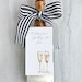 see more listings in the Gift + Wine Bottle Tags section