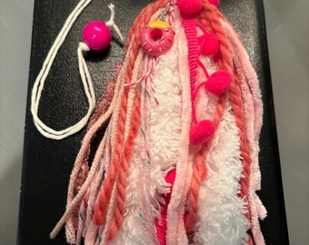 Pink Donut Bible Tassel Bookmark