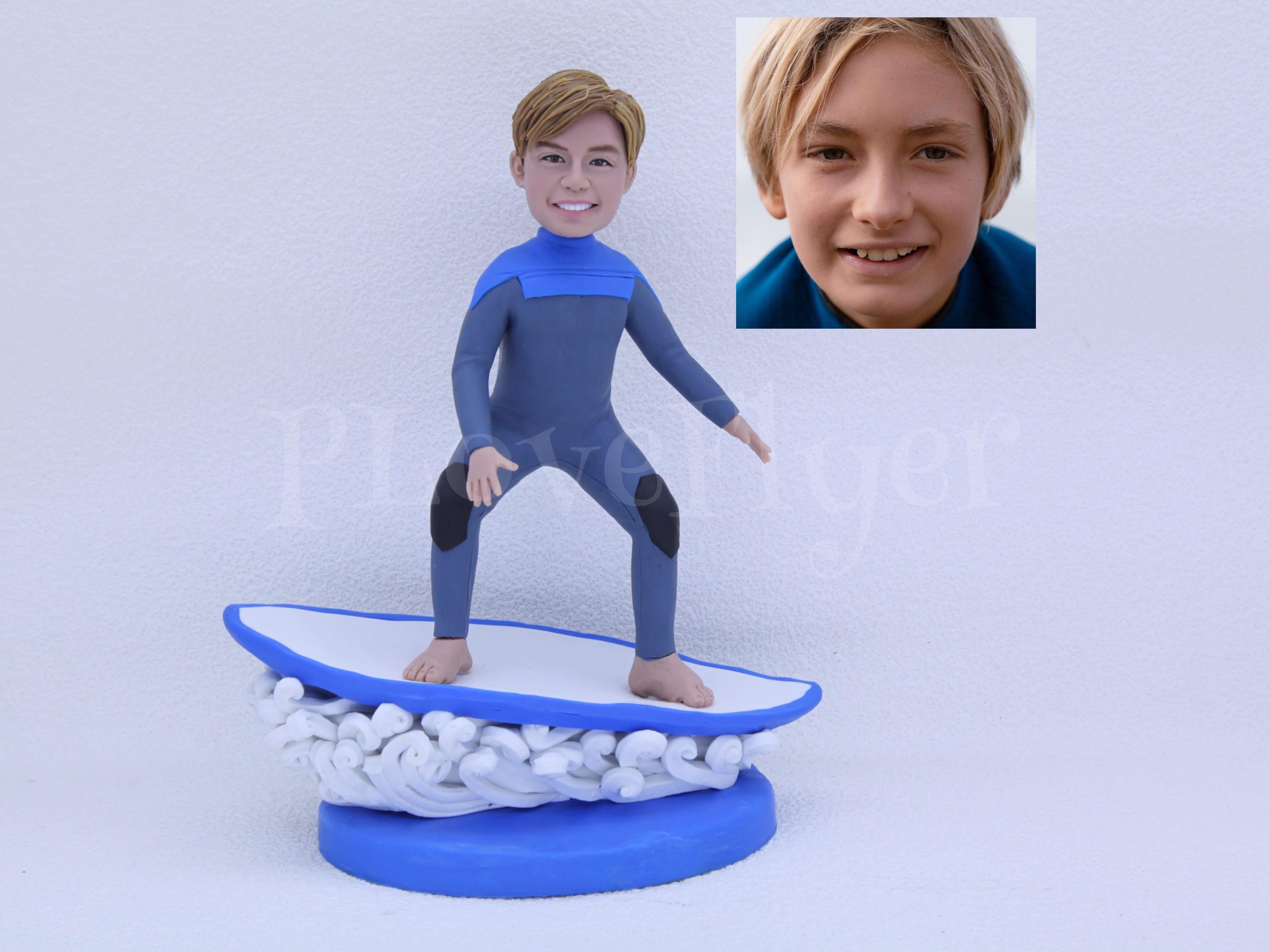 Surfer figurine - Etsy 日本