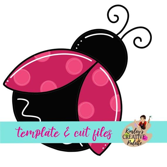 Ladybug Door Hanger Template - Ladybug Door Template - Animal Door ...
