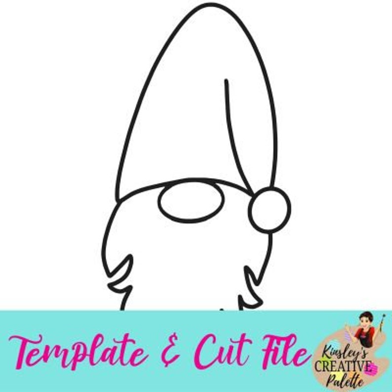 Free Printable Christmas Gnome Template