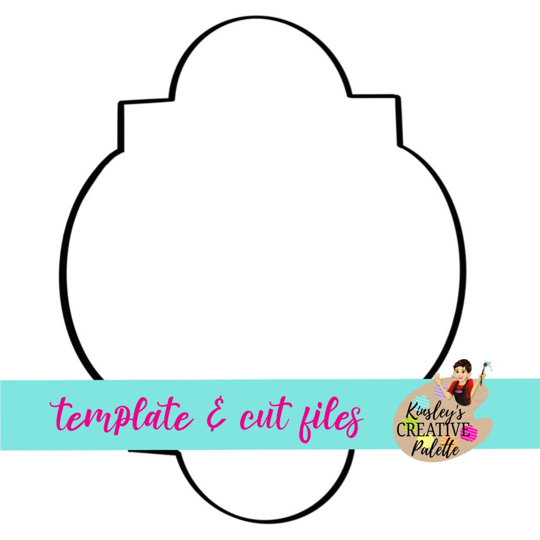 Frame Door Hanger Template downloadable cut Files Template stencil Door