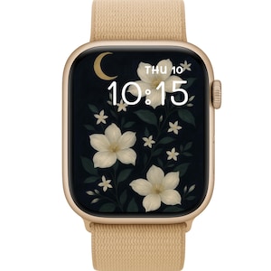 Night Garden Floral Wall Art1