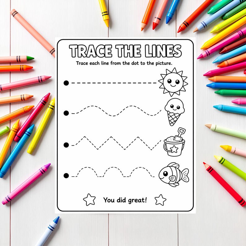 Summer Toddler Activity Pack | 20 Printable Learning Pages (ages 2-4 ...