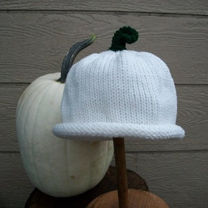 Hat Ghost Pumpkin Adult size Photo Prop halloween punkin hat pumkin hat white image 2