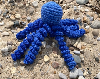 OCTOPUS amigurumi Bluepus the Blue Octopus Octopi octopuses