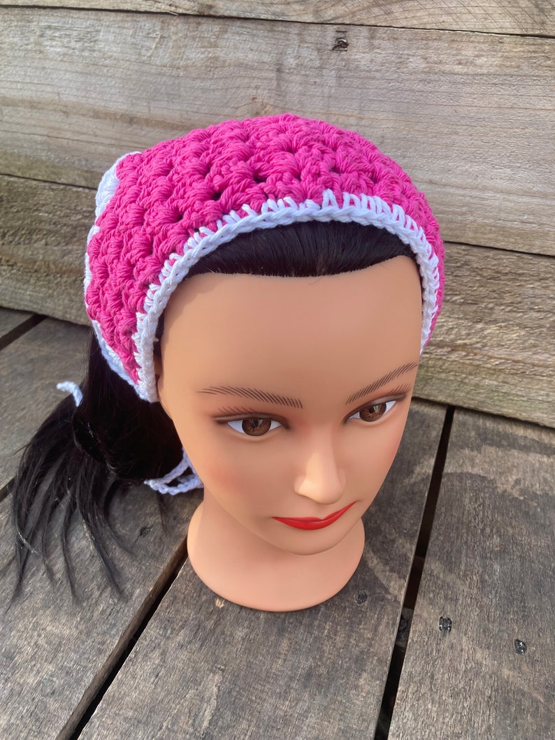 Cotton Bandana in HOT Pink Bandanna boho hippie image 7