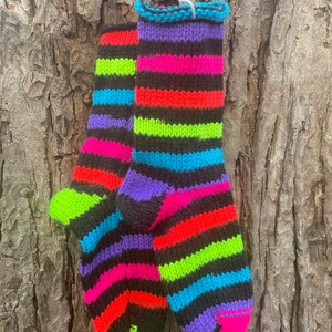 Socks  NEON STRIPES