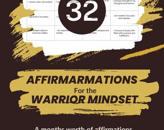 Affermazioni per la mentalità del guerriero, motivazione in palestra, motivazione alla disciplina, mentalità del combattente, affermazioni quotidiane, forza mentale, mentalità